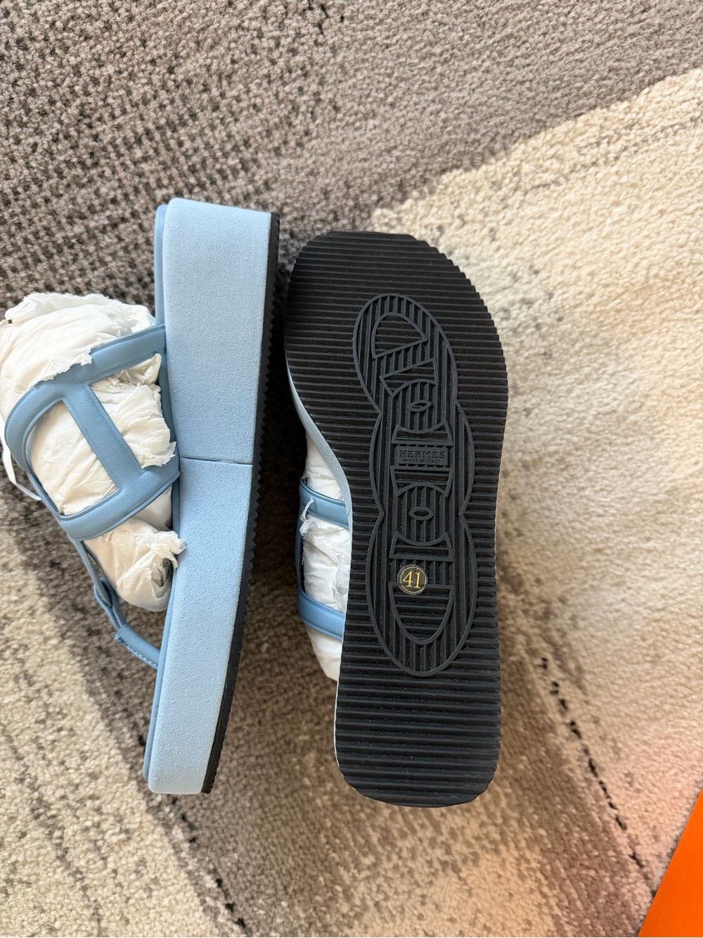 H. Blue Sandals - Picture 3 of 6